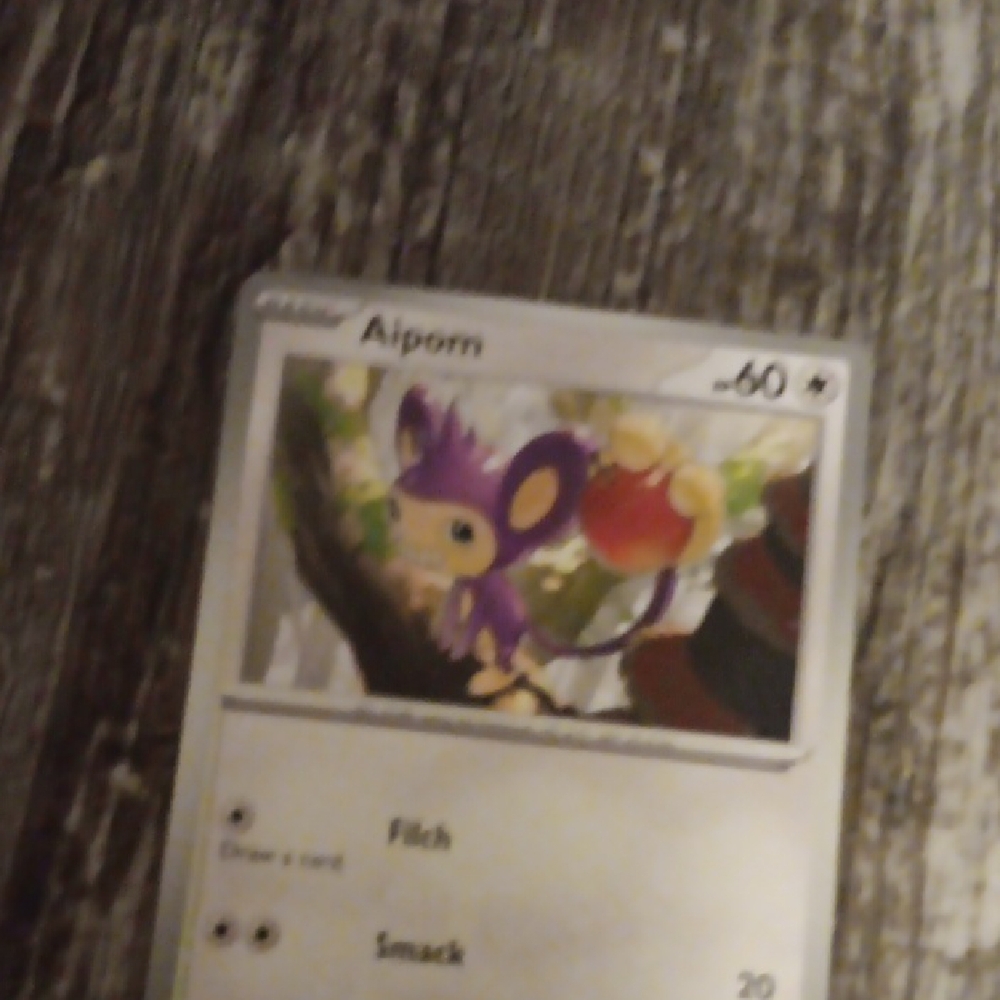 Aipom Pokémon Card